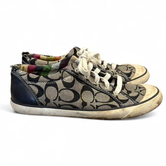 Vintage Rare Womens Coach Sneakers SZ 8.5 - Picture 1 of 5